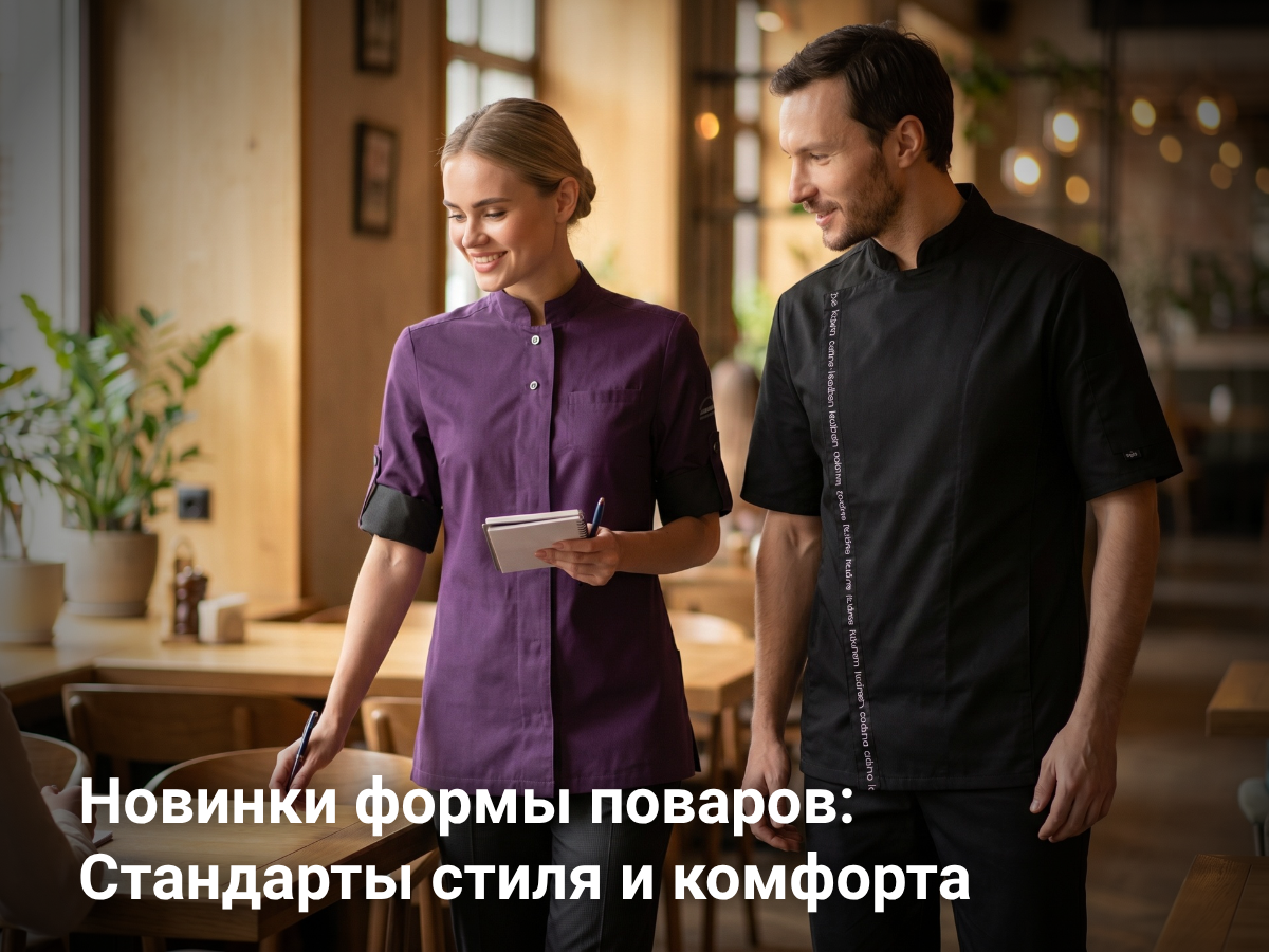 Новинки формы поваров